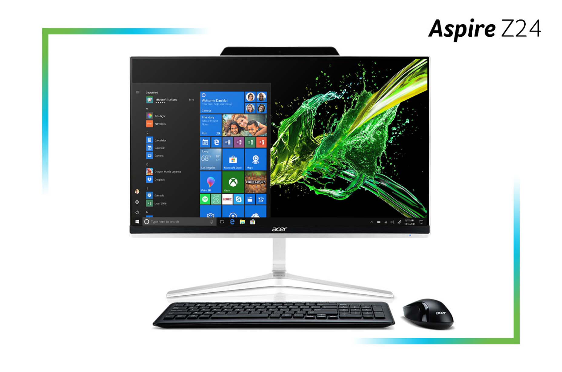 Harga Jual Acer Aspire Z24890 All In One PC i79700T 8GB 1TB MX1502GB